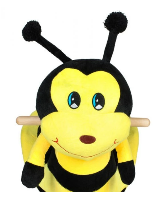 Balansoar Pentru Bebelusi, Albinuta, Lemn + Plus, 60 x 34 x 45 Cm [3]