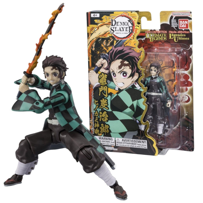 BANDAI FIGURINA DEMON SLAYER ULTIMATE LEGENDS TANJIRO KAMADO HINOKAMI KAGURA [8]