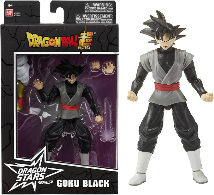 BANDAI FIGURINA DRAGON BALL DRAGON STARS GOKU NEGRU 17CM [6]