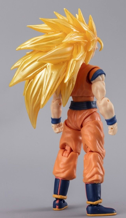 BANDAI FIGURINA DRAGON BALL EVOLVE SUPER SAIYAN 3 SON GOKU 12CM [4]