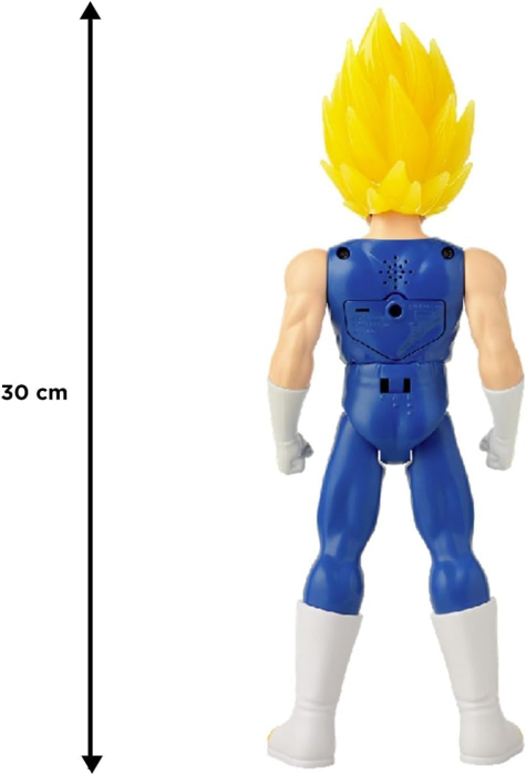 BANDAI FIGURINA DRAGON BALL LIMIT BREAKER SPARKING SUPER SAIYAN 2 VEGETA CU SUNETE SI LUMINI 30CM [6]