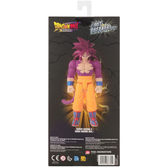 BANDAI FIGURINA DRAGON BALL LIMIT BREAKER SUPER SAIYAN 4 GOKU DAIMA 30CM [5]