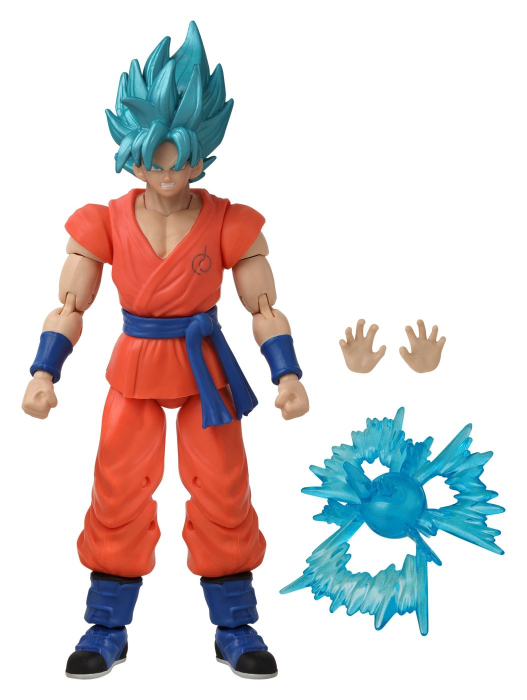 BANDAI SET 2 FIGURINE DRAGON BALL DRAGON STARS BATTLE PACK GOLDEN FRIEZA SI SUPER SAIYAN BLUE GOKU [3]