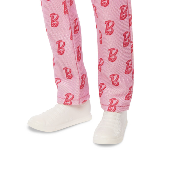 BARBIE THE MOVIE PAPUSA KEN CU PATINE CU ROTILE SI TINUTA ROZ [4]