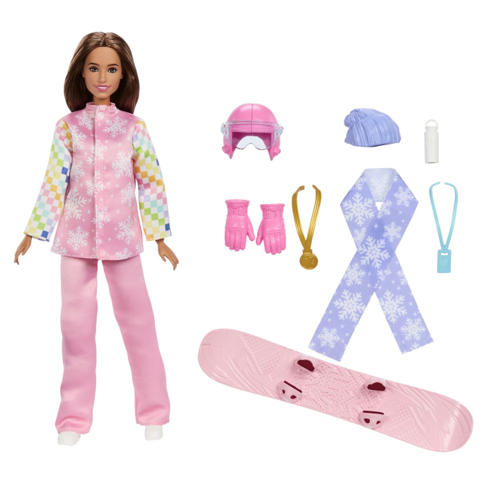 BARBIE YOU CAN BE ANYTHING PAPUSA SNOWBOARDER [3]