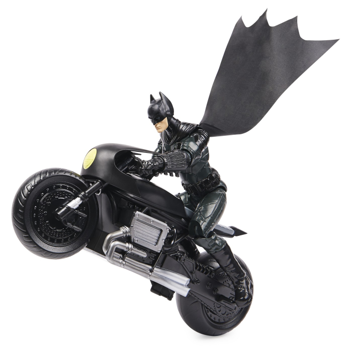 BATMAN FILM MOTOCICLETA LUI BATMAN SI FIGURINA BATMAN 30CM [4]