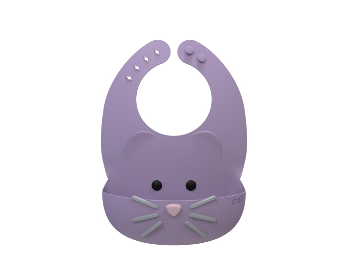 BAVETA SILICON, MELII, MODEL PISICA [4]