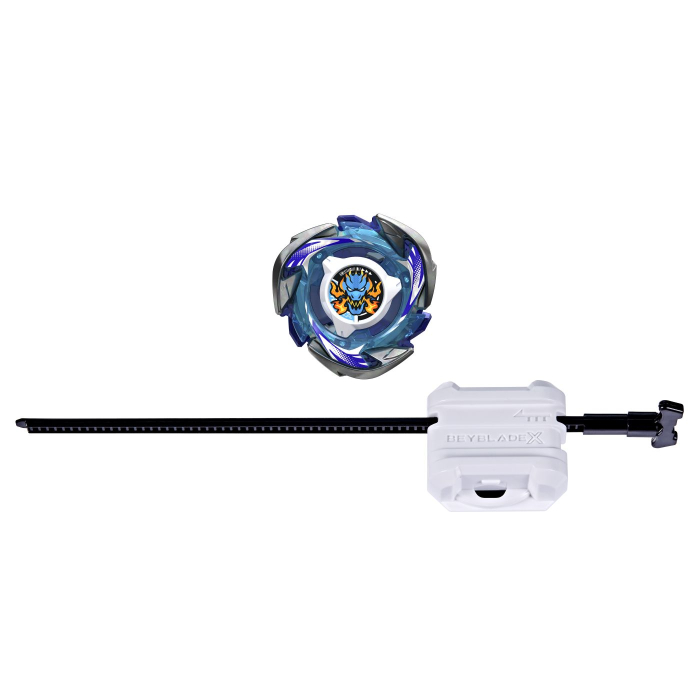 BEYBLADE X LET IT RIP SET LANSATOR SI ROATA COURAGE DRAN S 6-60V [2]