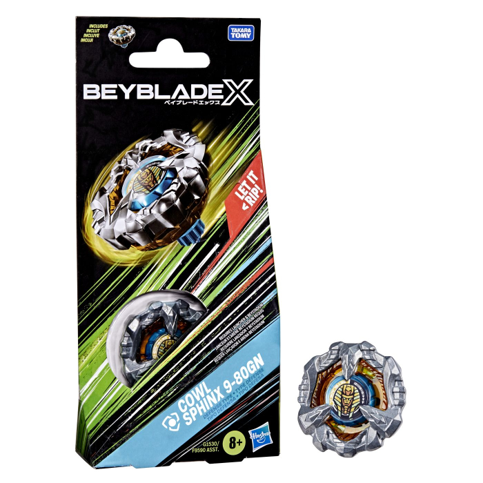 BEYBLADE X LET IT RIP SPIRALA COWL SPHINX 9-80GN [6]