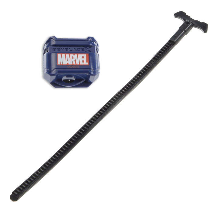 BEYBLADE X MARVEL SET DUO IRON MAN 4-80B SI THANOS 4-60P [3]