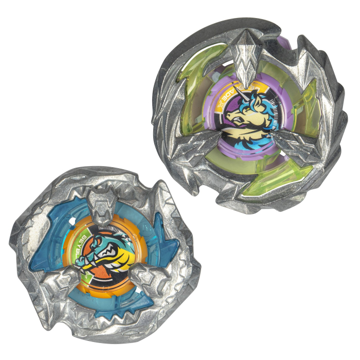 BEYBLADE X PACHET DUO BITE CROC 3-60LF SI STING UNICORN 4-60P [2]