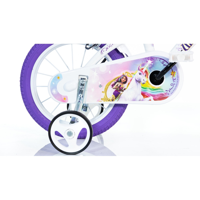 Bicicleta copii Dino Bikes 14" Unicorn Academy [5]