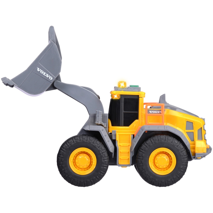 Buldozer Dickie Toys Volvo Wheel Loader 23 cm cu lumini si sunete [3]