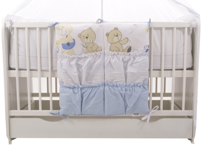 Buzunar Patut MyKids Teddy Play Blue [3]