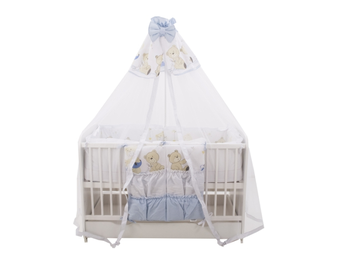 Buzunar Patut MyKids Teddy Play Blue [2]