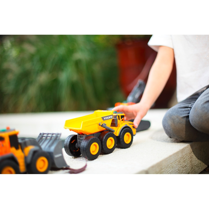 Camion basculant Dickie Toys Volvo Articulated Hauler 23 cm cu lumini si sunete [7]