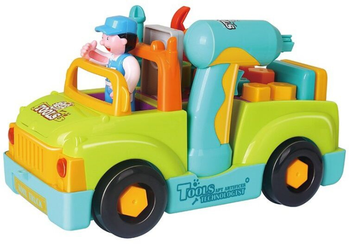 CAMIONUL PLIN CU SCULE AL MICULUI MECANIC CU LUMINI SI SUNETE [2]