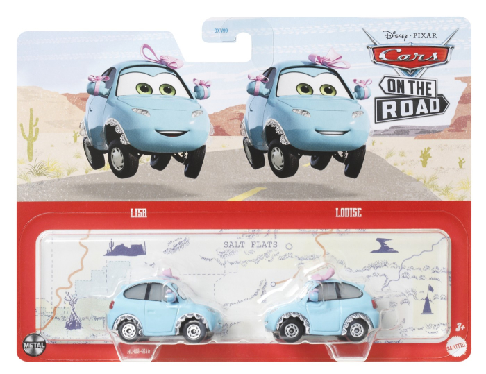 CARS3 SET 2 MASINUTE METALICE LISA SI LOUISE [1]