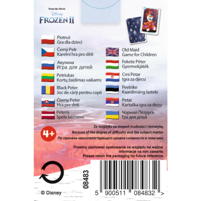 CARTI DE JOC PACALICI FROZEN2 [4]