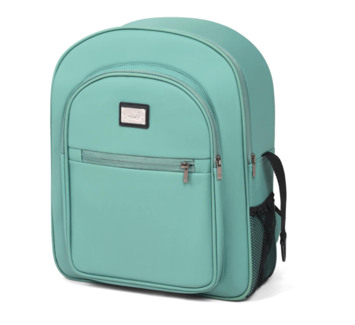 Carucior 3 in 1, 0-36 luni, Colectia Fizio-Lux, Piese distincte, Reversibil, Cu Suspensii, Husa de ploaie si insecte, Manusi de protectie, Eco-piele, Green [6]