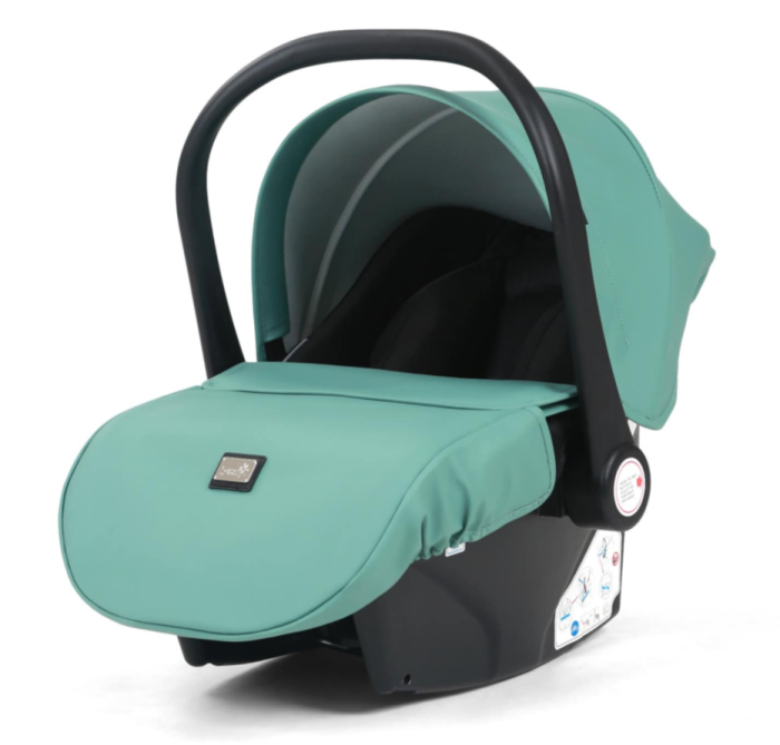 Carucior 3 in 1, 0-36 luni, Colectia Fizio-Lux, Piese distincte, Reversibil, Cu Suspensii, Husa de ploaie si insecte, Manusi de protectie, Eco-piele, Green [5]