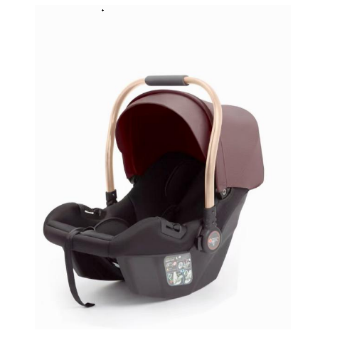 Carucior 3 in 1, Cu suspensii, Geanta termica pentru accesorii si salteluta, Cherry [3]