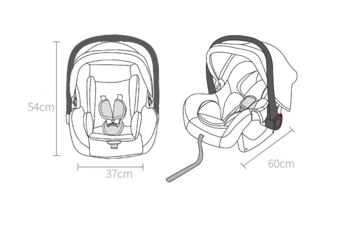 Carucior 3 in 1, Geanta de scutece, Suspensie dinamica, Bej Bicolor [8]