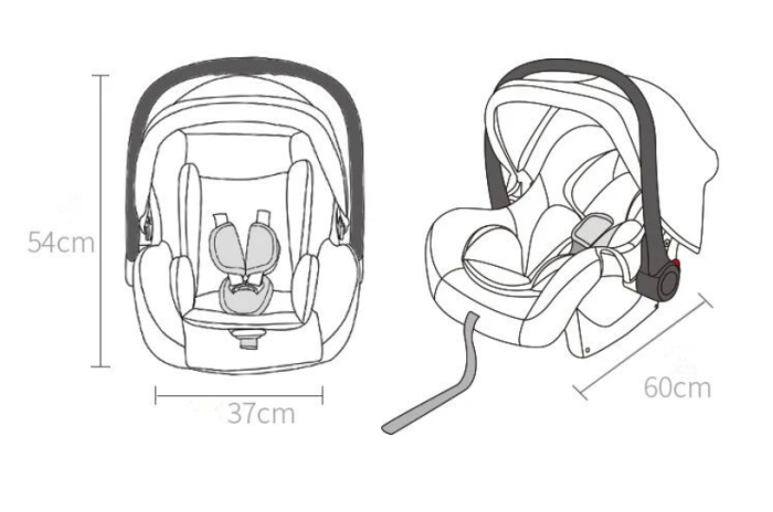 Carucior 3 in 1, Geanta de scutece, Suspensie dinamica, Belecoo [8]