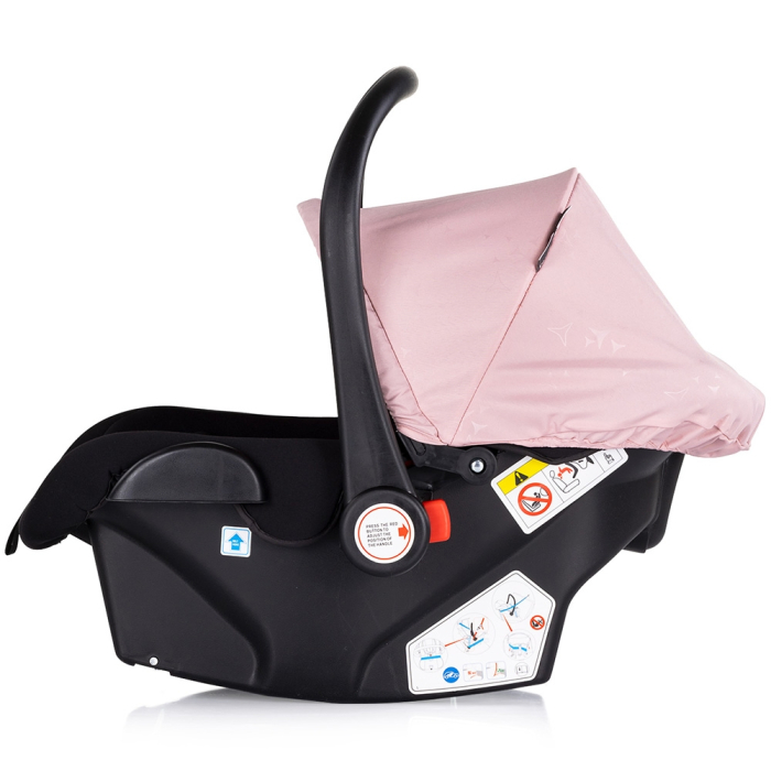 Carucior Chipolino Marbella 3 in 1 pink marshmallow [17]
