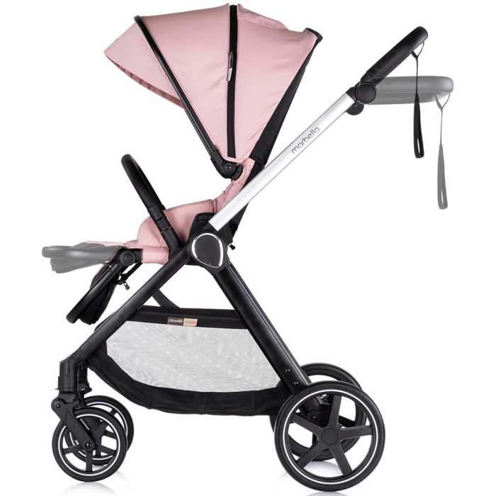 Carucior Chipolino Marbella 3 in 1 pink marshmallow [6]