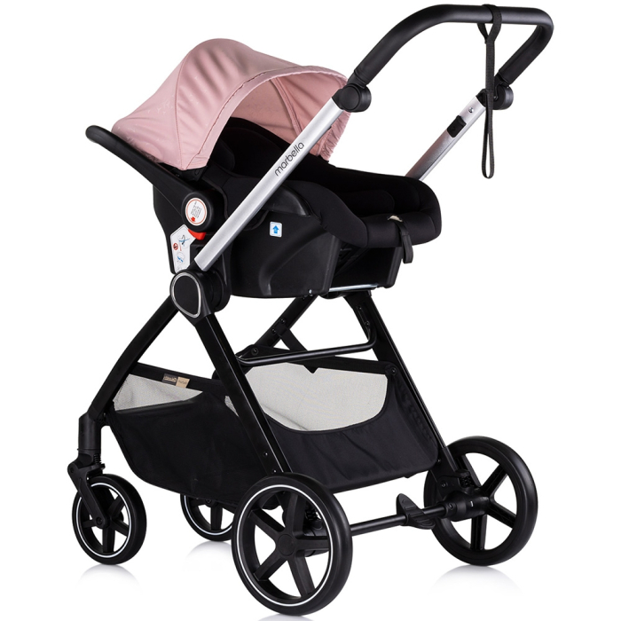 Carucior Chipolino Marbella 3 in 1 pink marshmallow [10]