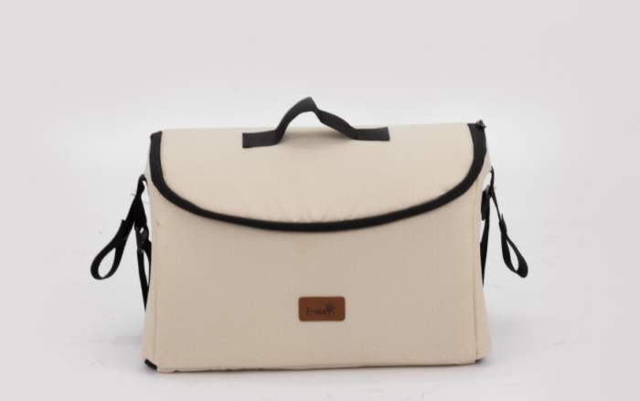 Carucior copii, 0-36 luni, Cu suspensii, Maner reversibil, Orginal L-Sun, Husa picioare detasabila, Bej [7]