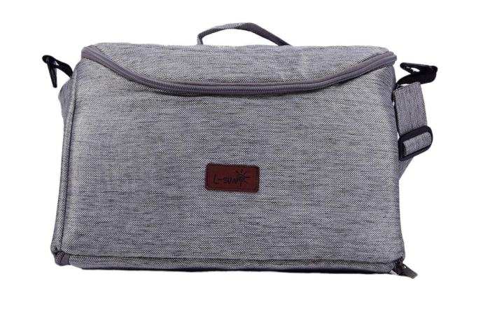 Carucior copii, 0-3 ani, Cu suspensii, Landou reversibil, Pozitie de somn, Gri [5]