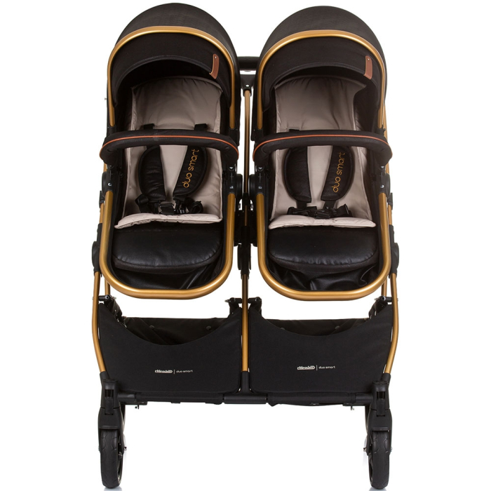 Carucior gemeni Chipolino Duo Smart 2 in 1 obsidian gold [8]