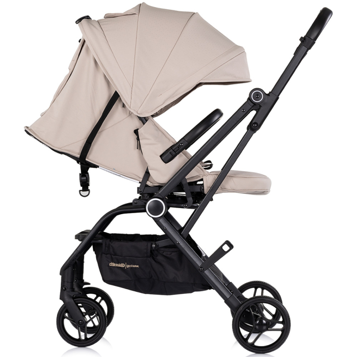 Carucior sport Chipolino Go Twist cu sezut rotativ latte [5]