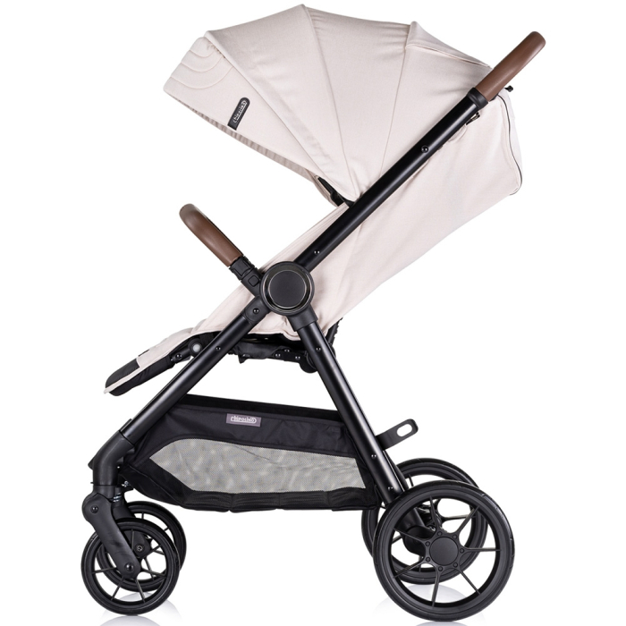 Carucior sport Chipolino Ultera cu husa picioare biscotta [3]