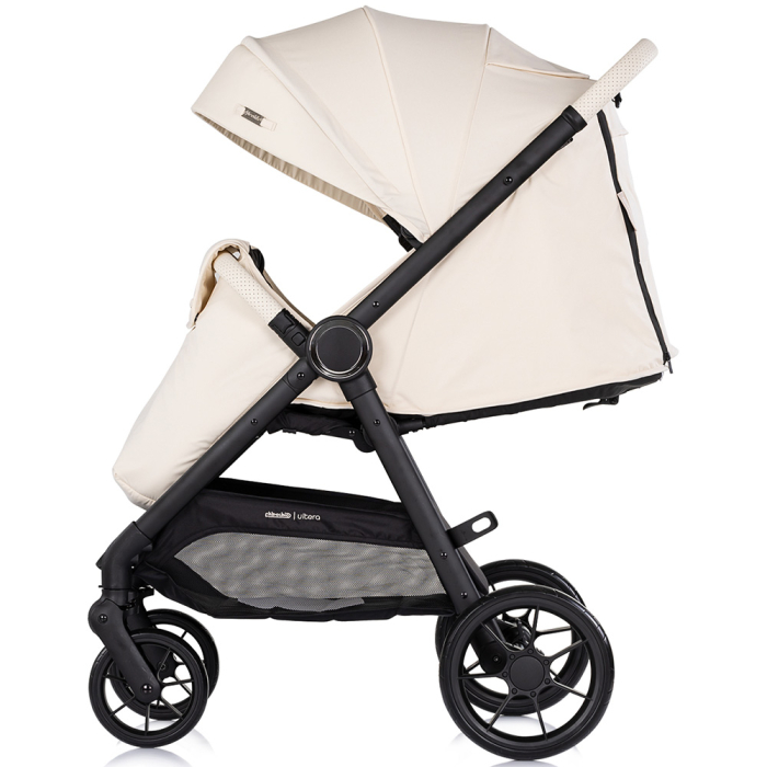 Carucior sport Chipolino Ultera cu husa picioare cashmere [5]