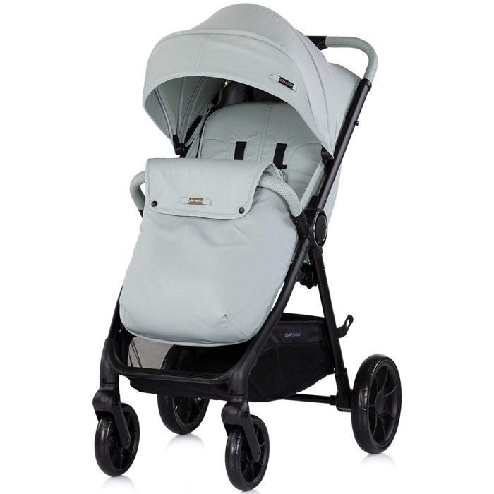 Carucior sport Chipolino Ultera cu husa picioare matcha [2]