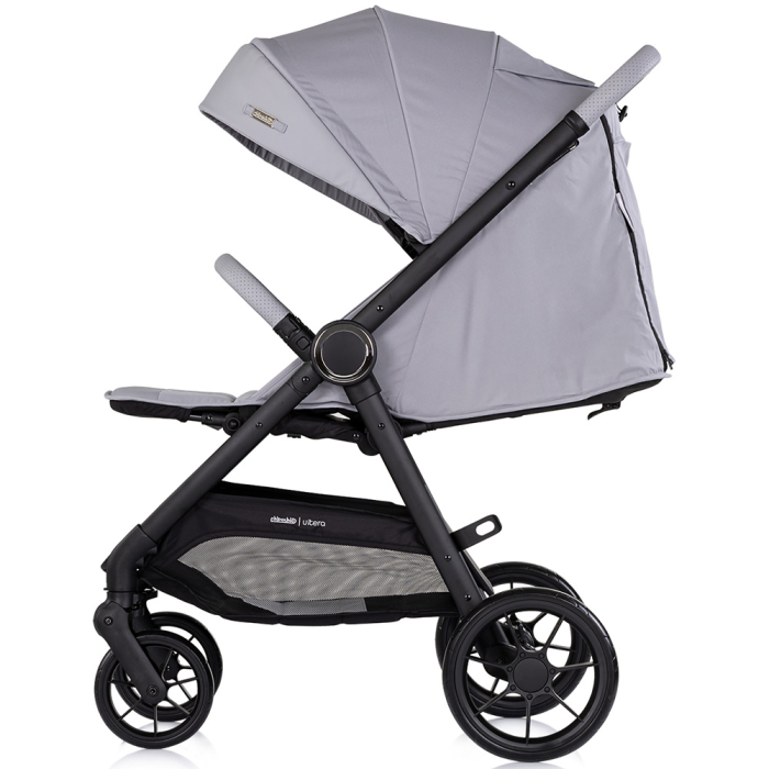 Carucior sport Chipolino Ultera cu husa picioare platinum [4]