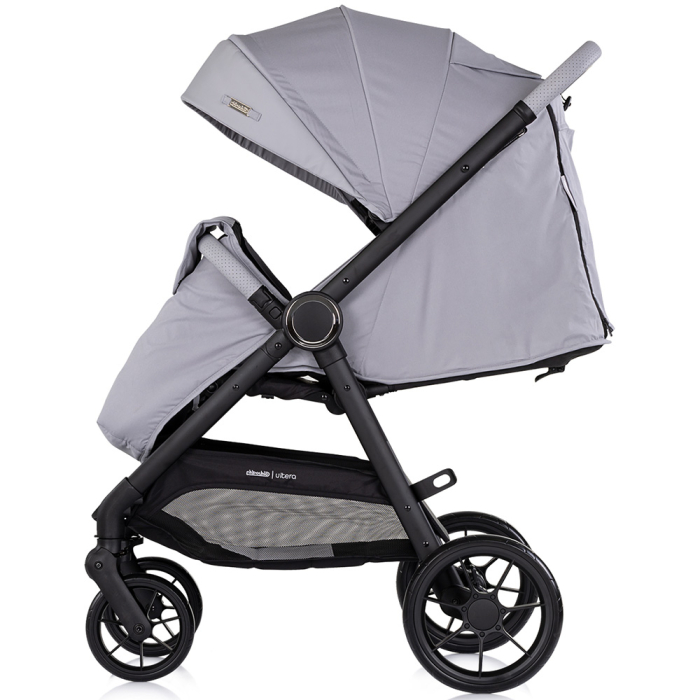 Carucior sport Chipolino Ultera cu husa picioare platinum [5]