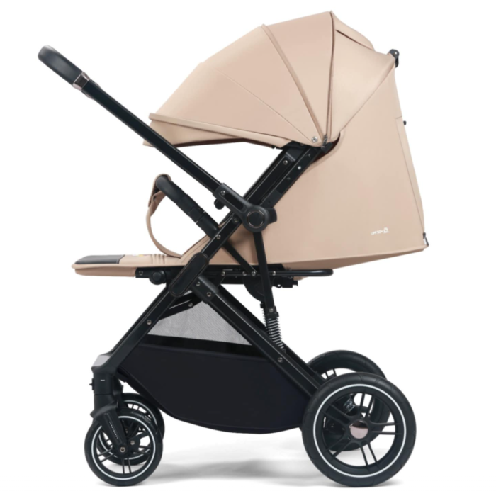 Carucior sport, Cu pozitie de somn, Pliere troler, Tehnologia One-Hand Folding, Beige [2]