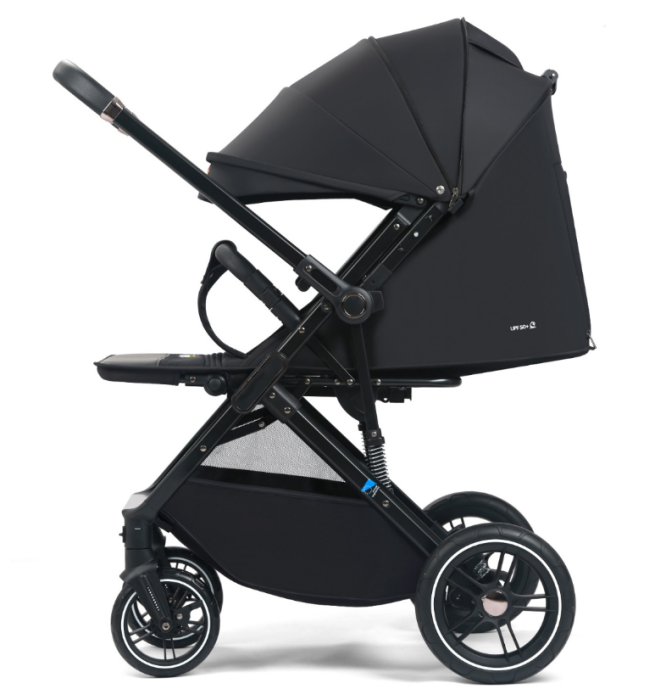 Carucior sport, Cu pozitie de somn, Pliere troler, Tehnologia One-Hand Folding, Black [2]