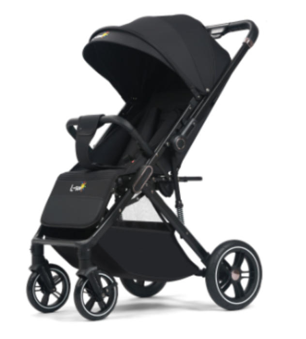 Carucior sport, Cu pozitie de somn, Pliere troler, Tehnologia One-Hand Folding, Black [3]