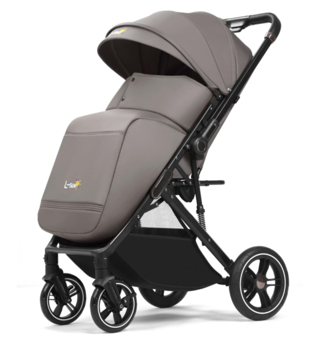 Carucior sport, Cu pozitie de somn, Pliere troler, Tehnologia One-Hand Folding, Gray [1]