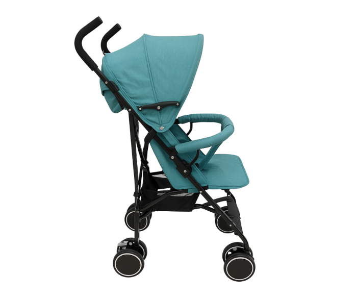 Carucior sport tip umbrela Sage Baby, roti duble, pozitie somn, varsta 6-36 luni, turcoaz [2]
