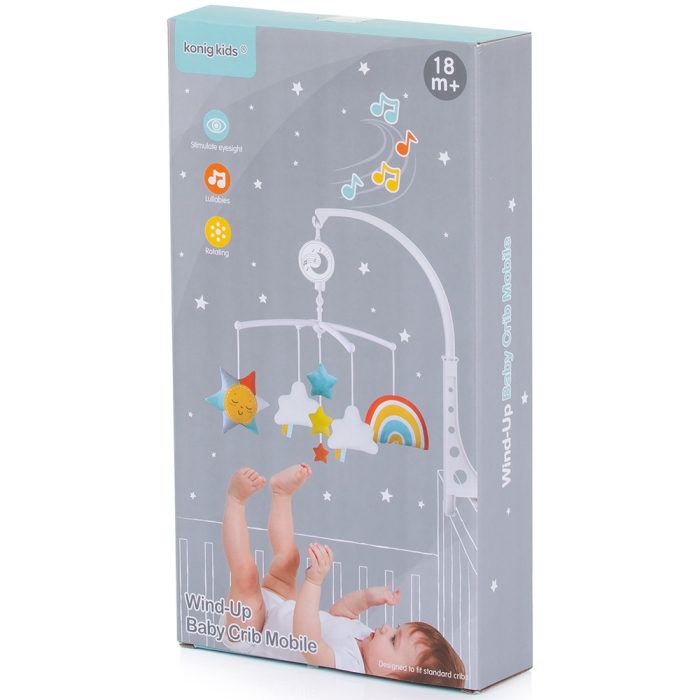 Carusel muzical pentru patut Chipolino Parrots [3]