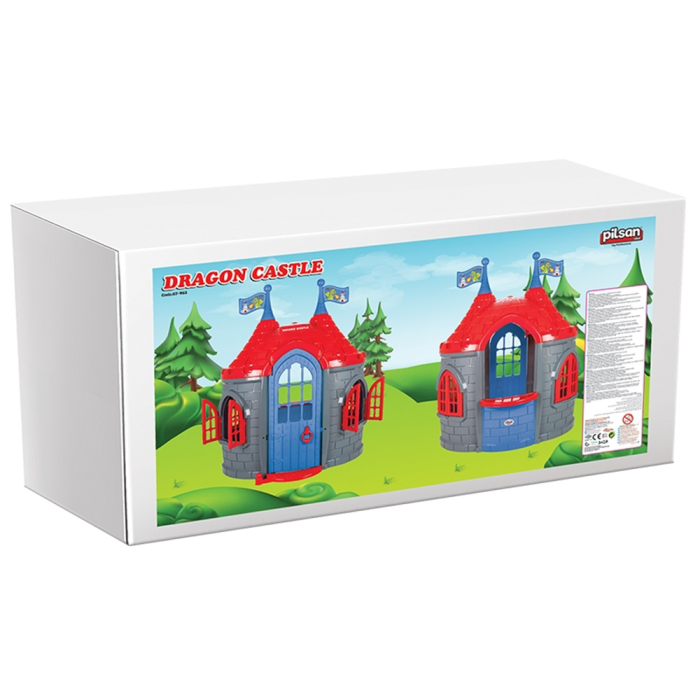 Casuta pentru copii Pilsan Princess Castle grey [4]
