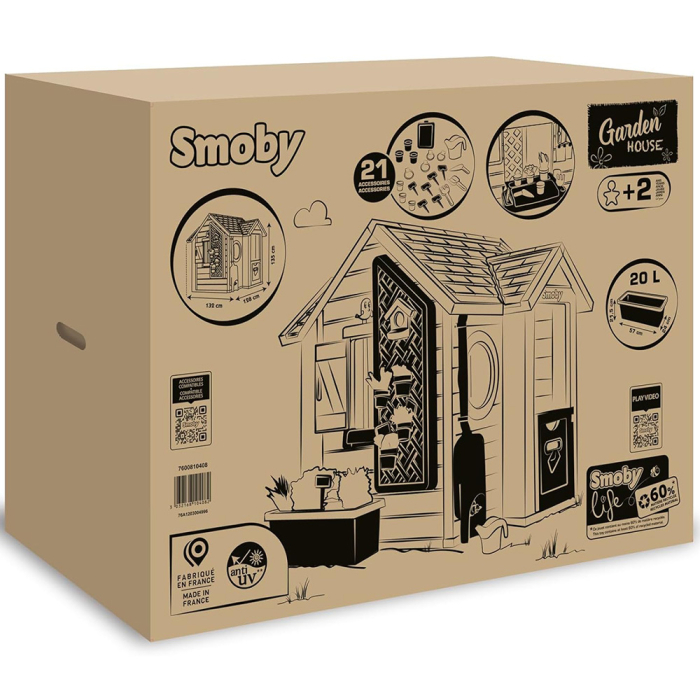 Casuta pentru copii Smoby Life Garden House [7]