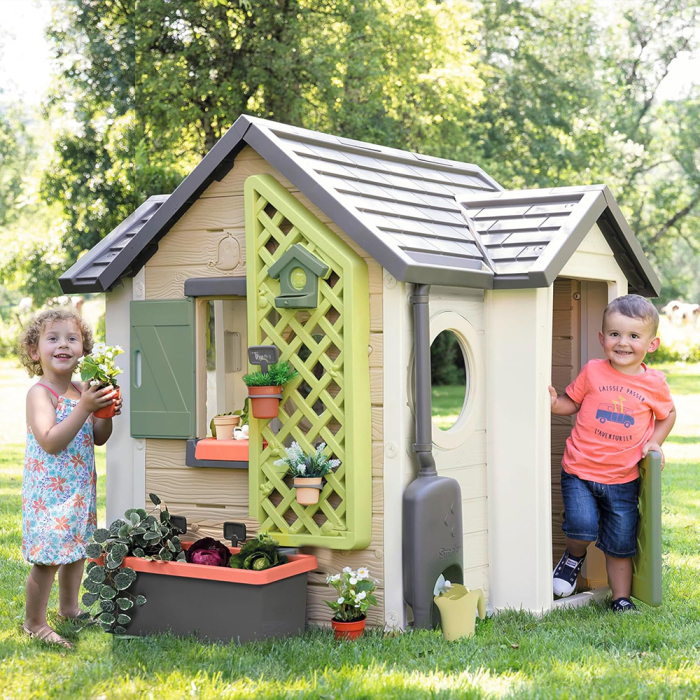 Casuta pentru copii Smoby Life Garden House [4]