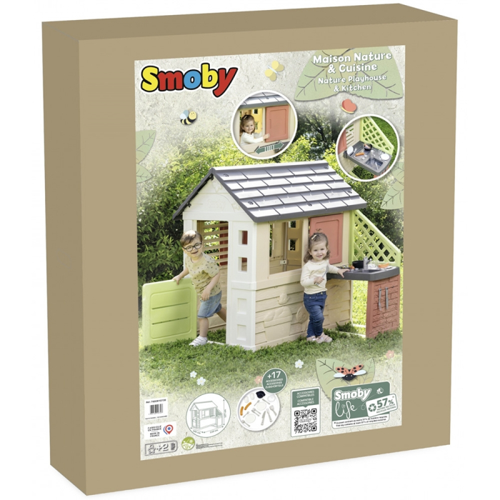 Casuta pentru copii Smoby Life Nature cu bucatarie [6]
